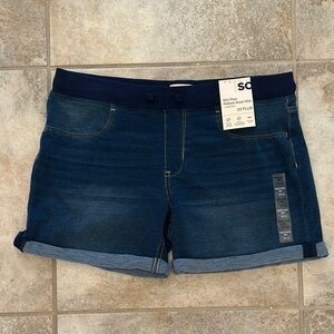 SO Mid Rise Midi Shorts Size 20 Plus Girls